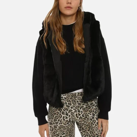 Faux fur gilet