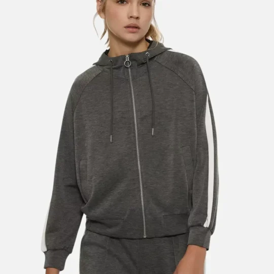 Soft tracksuit sweatshirt